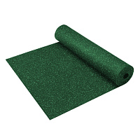 рулонное покрытие из резиновой крошки, 1000х6000 мм, зелёное